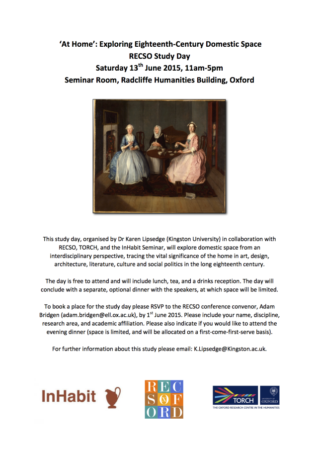  ‘At Home’: Exploring Eighteenth-Century Domestic Space